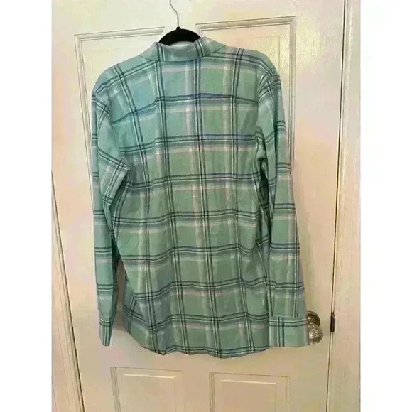 Southern Tide Green/blue Plaid Button Down Shirt size M NWT - Picture 2 of 5